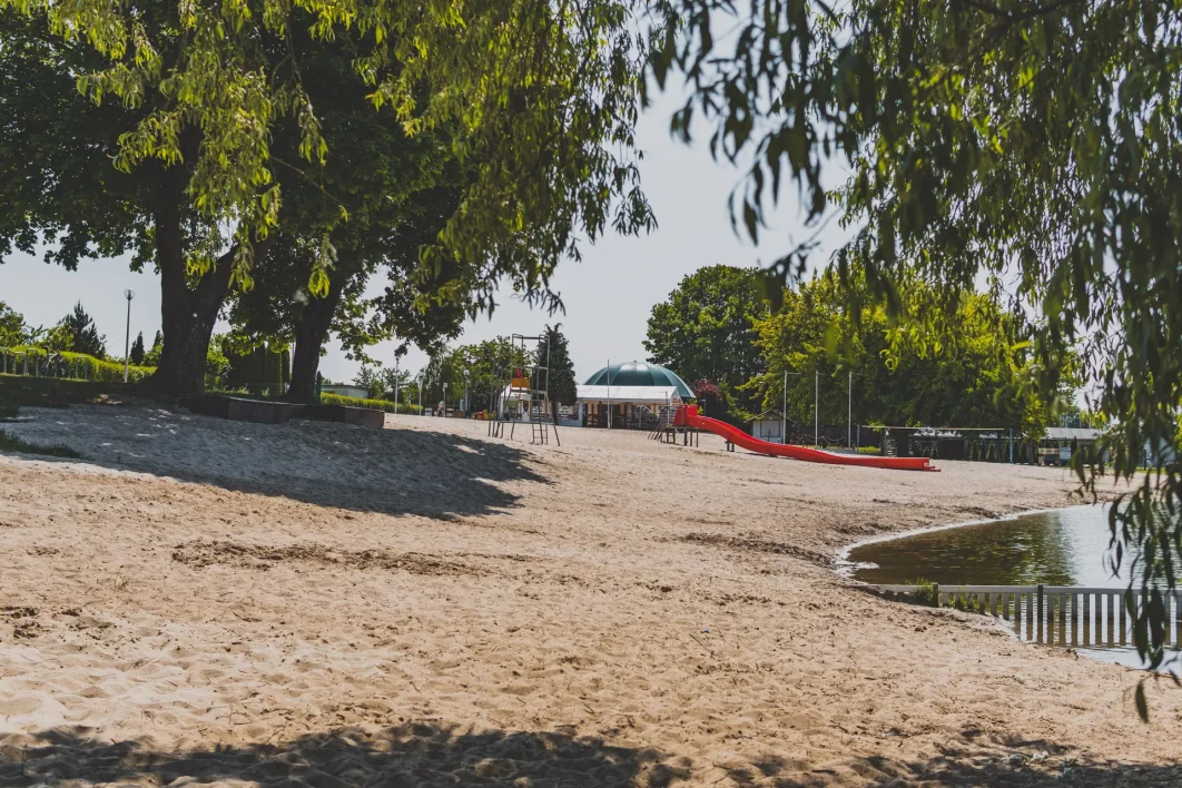 Śrem, plaża miejska